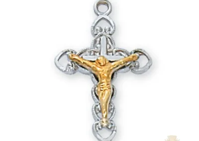 Sterling Silver Crucifix Pendant