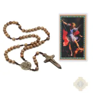 St Michael Wood Rosary