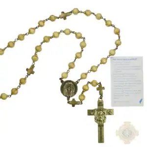 Gp Holy Face Of Jesus Rosary Clear Box