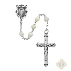 Genuine Mother of Pearl Rosary