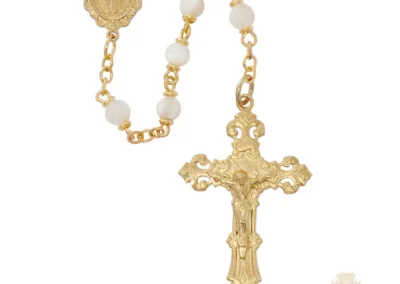 Genuine Mother Of Pearl Rosary